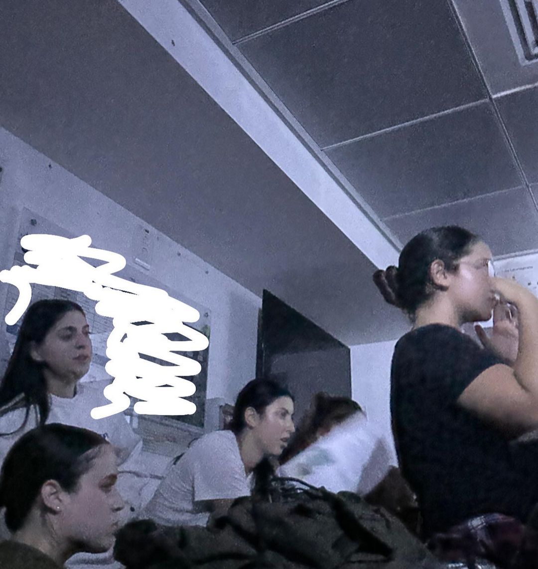 Soldiers in the operations room