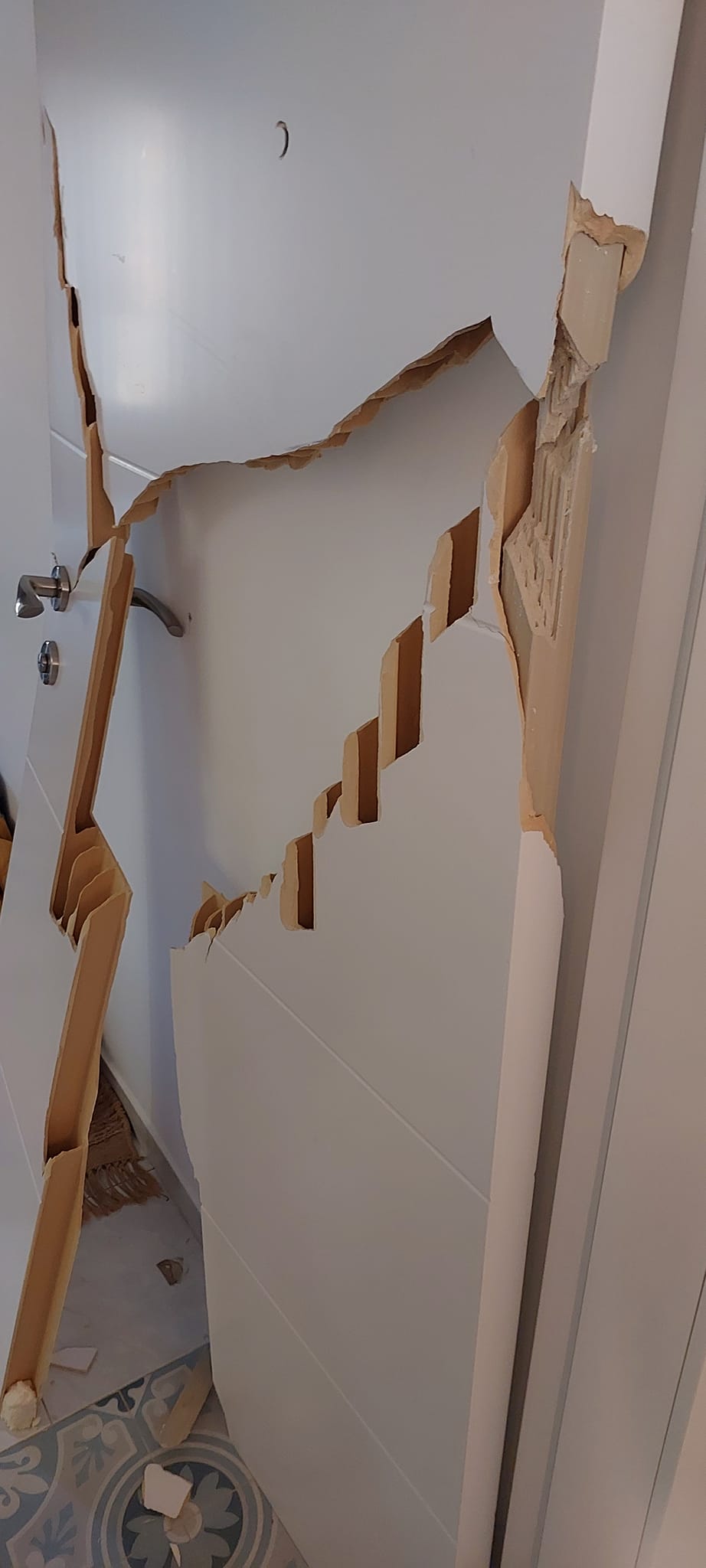 broken door