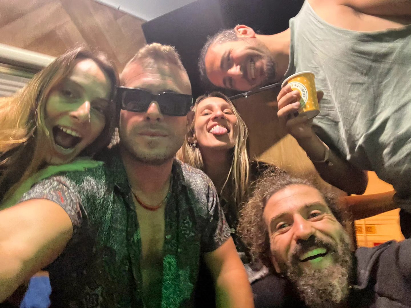 Laura K.B with friends