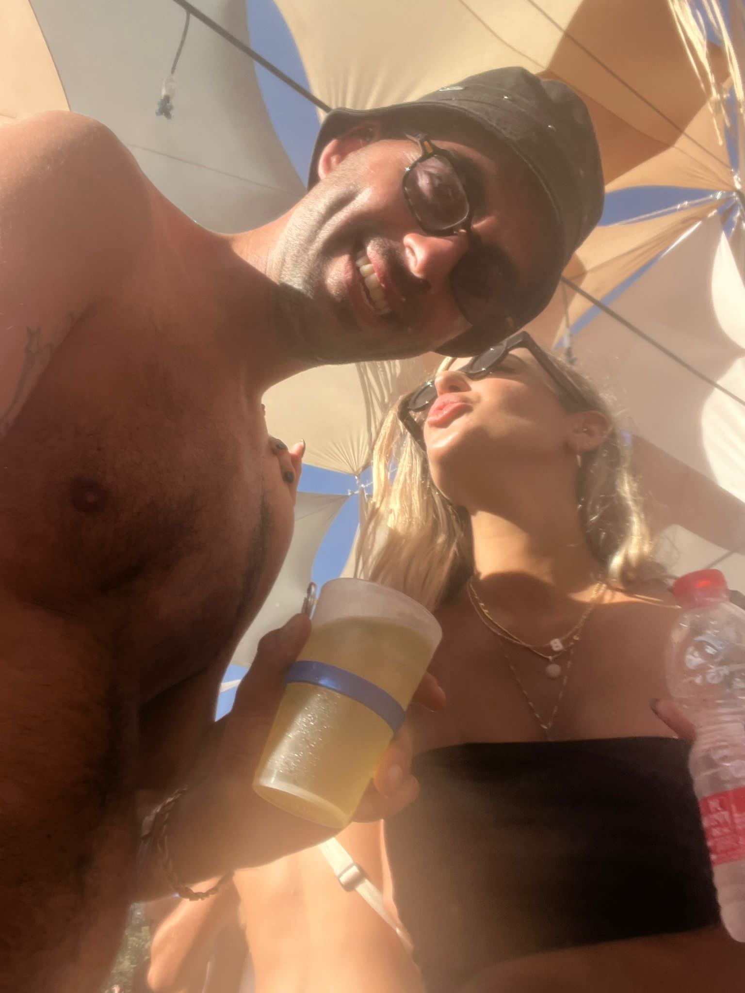 Batel A with her friend