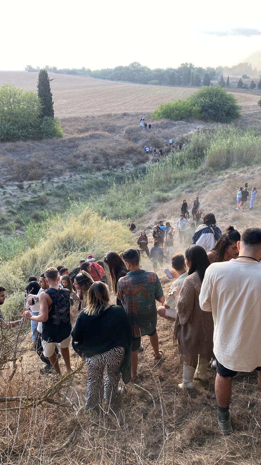 People run away from Nova Festival