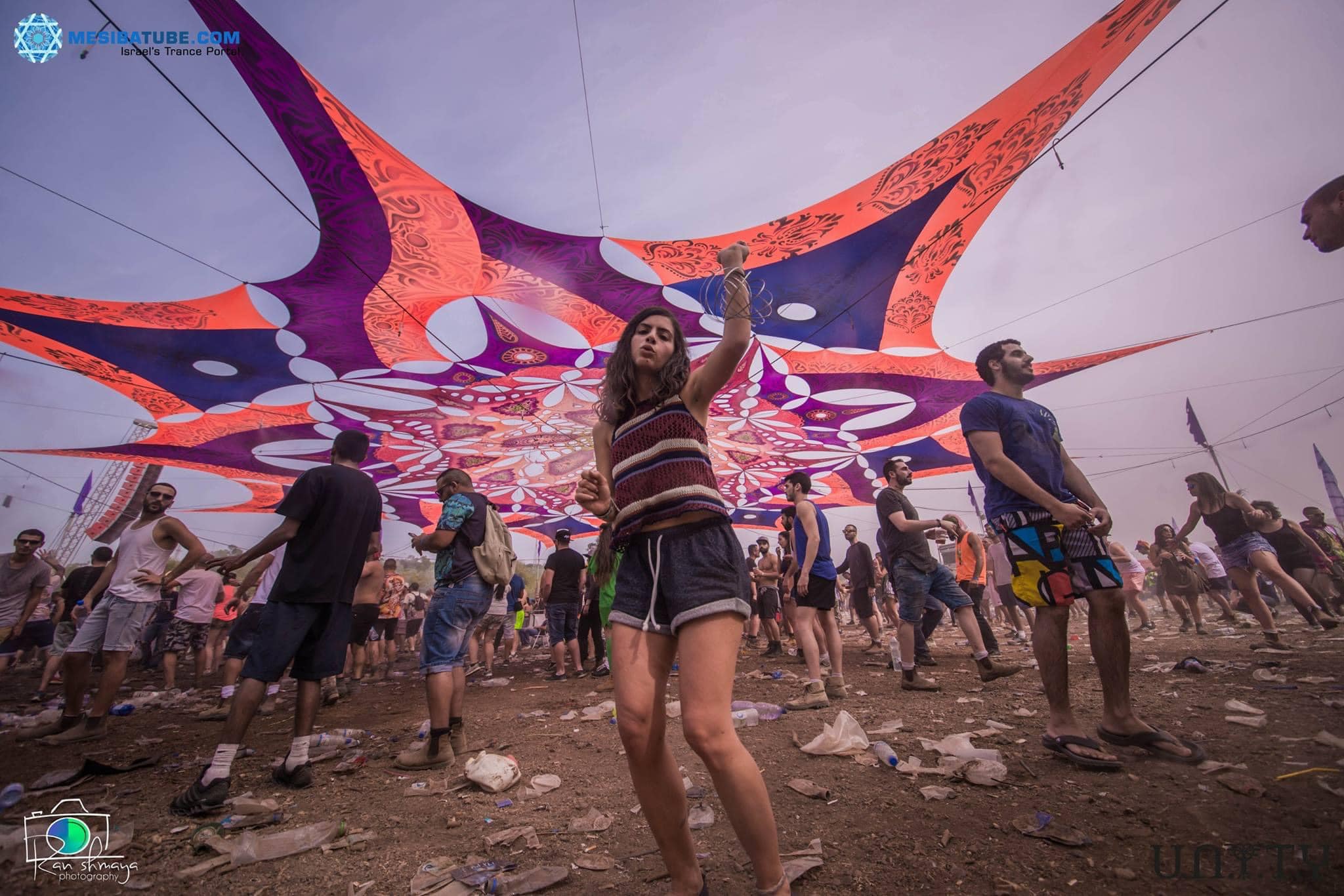 Maya E dances at the supernova festival
